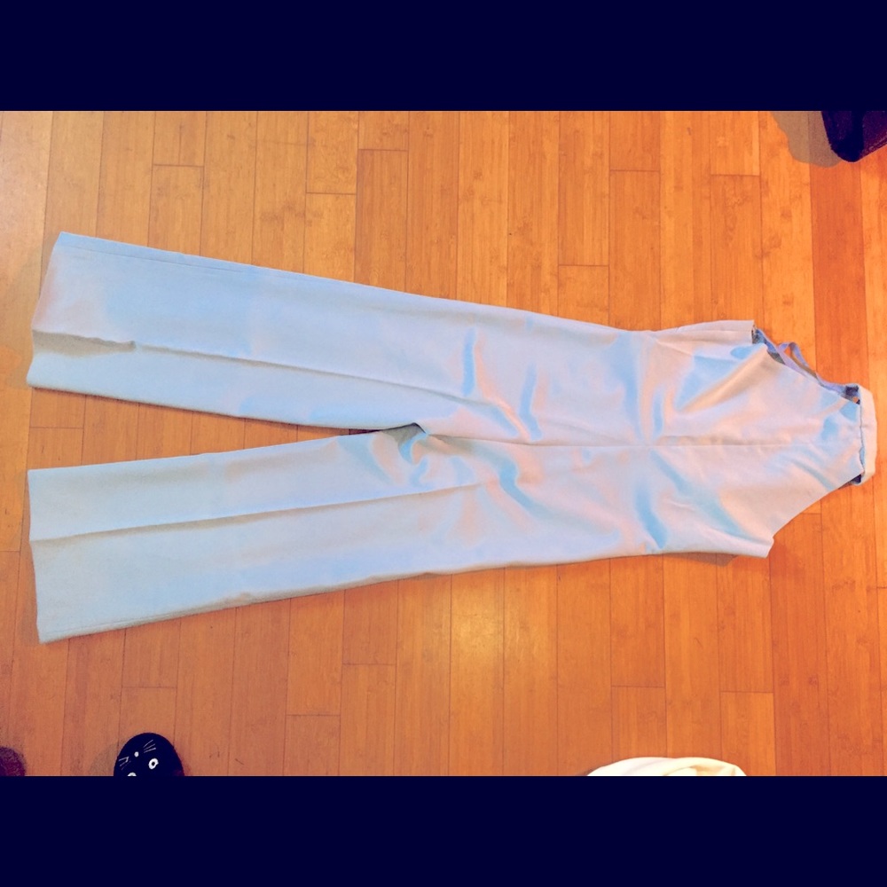 Handmade Vintage 70s Powder Blue jumpsuit
